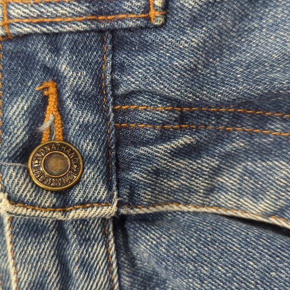 Rare 90s Sneaker Stitched Vintage Jeans Jonathan g - Picture 5 of 8